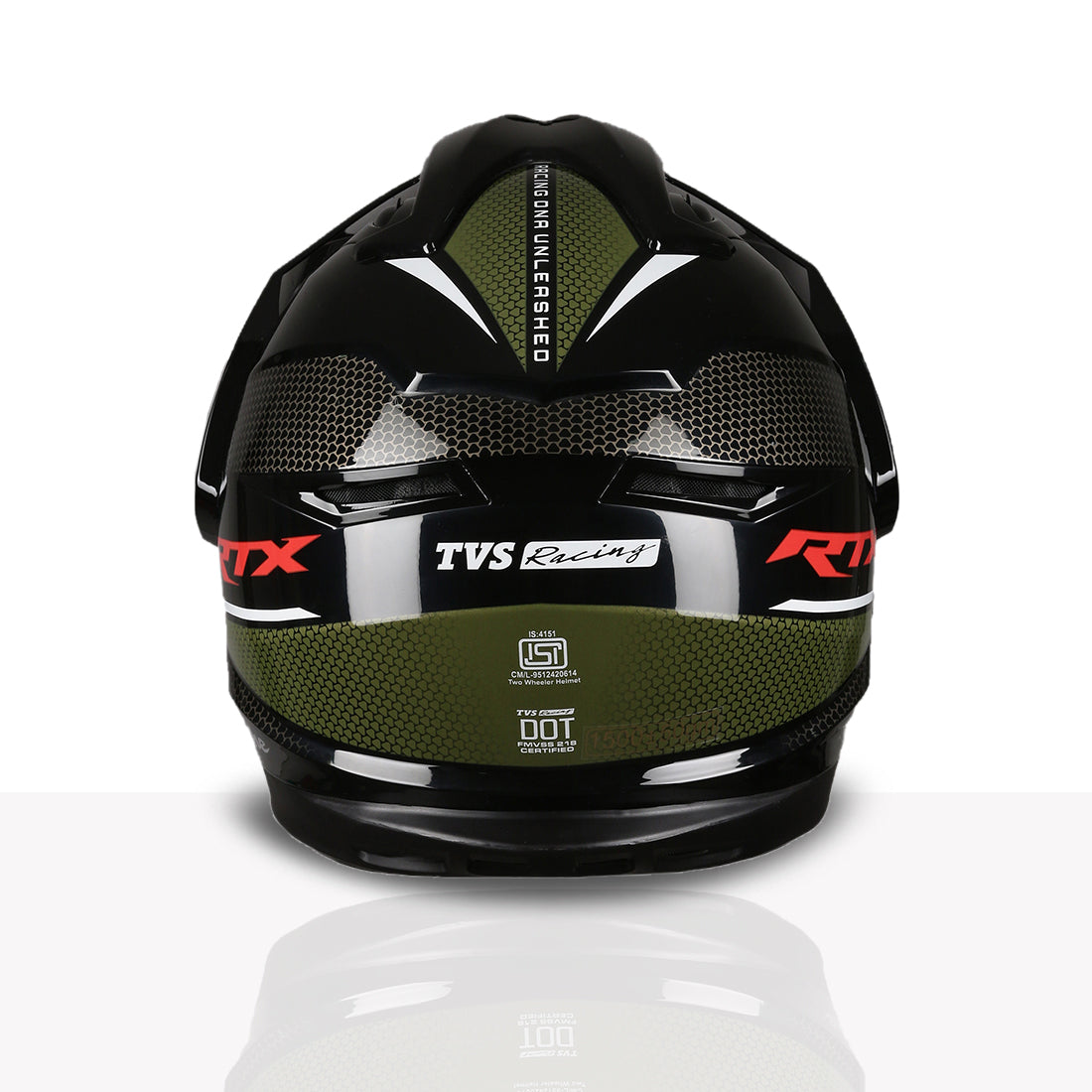 TVS Apache RTX Dual Sports Helmet